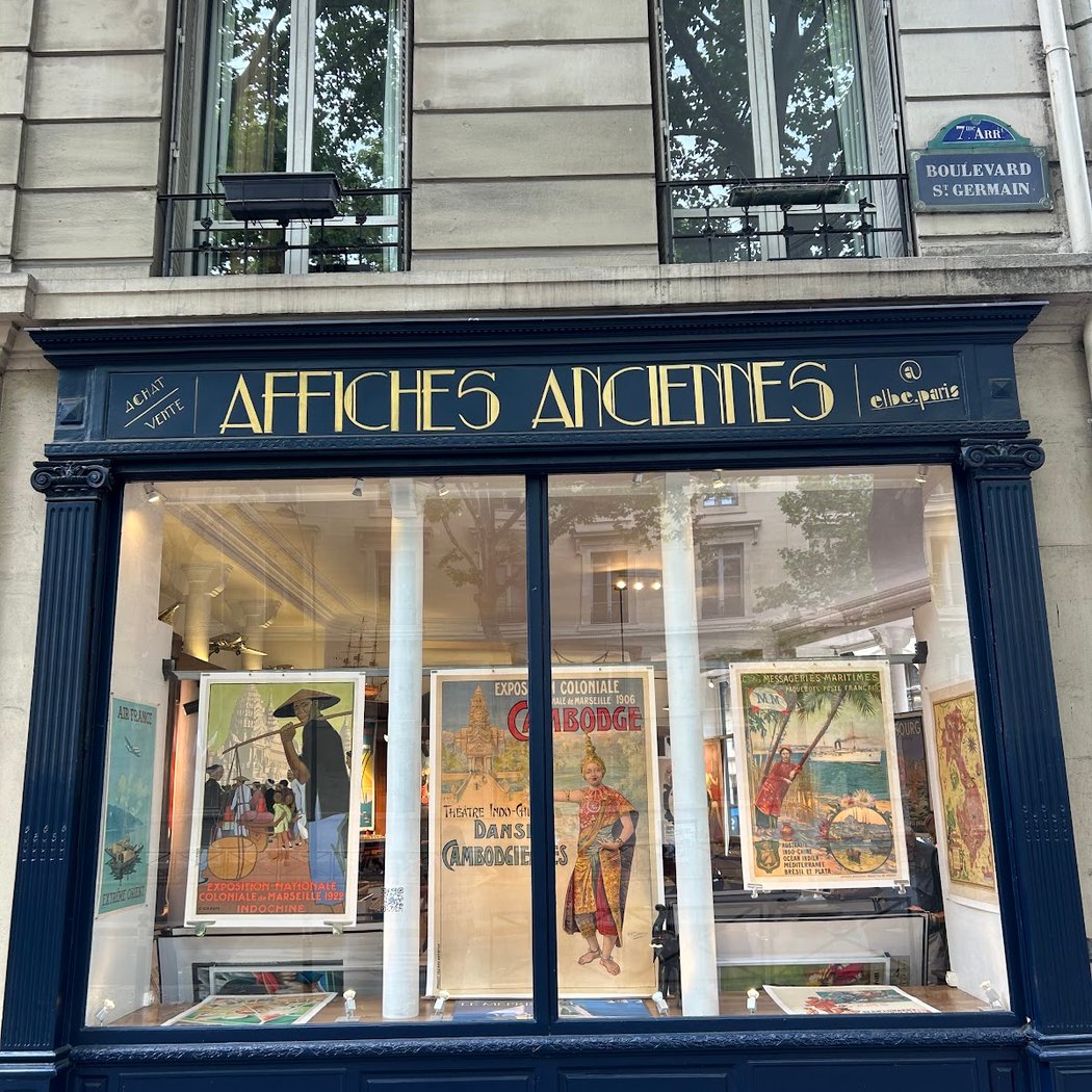 Affiches anciennes et originales Elbé Paris | Original vintage posters shop Paris 3